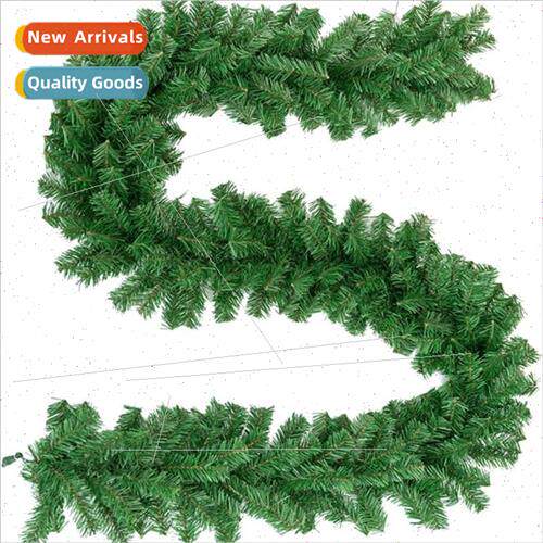 Green Christmas Decorative Rattan 2.7 meters long PVC encryp