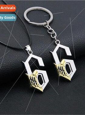 Anime Peripherals Shinigami Ten Blades 6th 6 Shape Pendant N