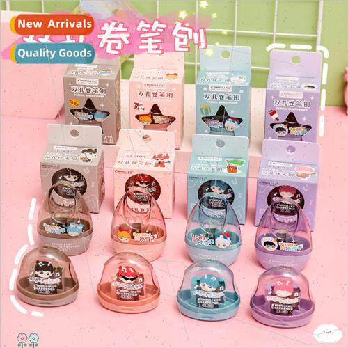 Cartoon high color value two-hole pencil sharpener Pupils bo