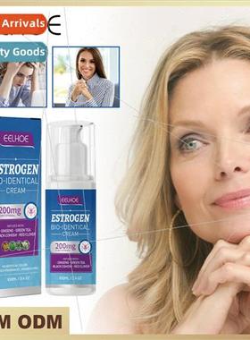 Menopausal Estrogen Cream Reduce Female Menopausal Fatigue H