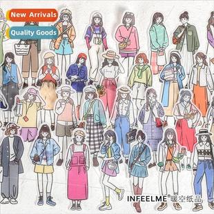 pack Thumping heart Japanese Teenage sticker series paper