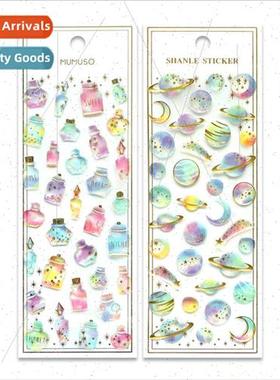 Drip Stickers Drip Molding Hot Stamping Drip Crystal Sticker