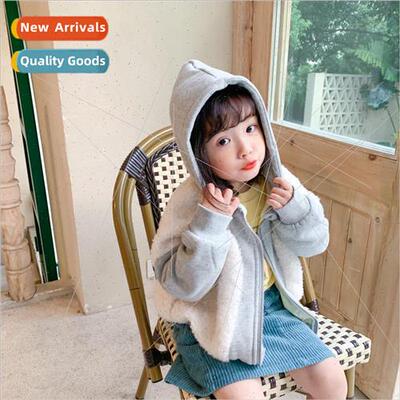 girls padded jacket Korea 2020 fall and winter new childrens