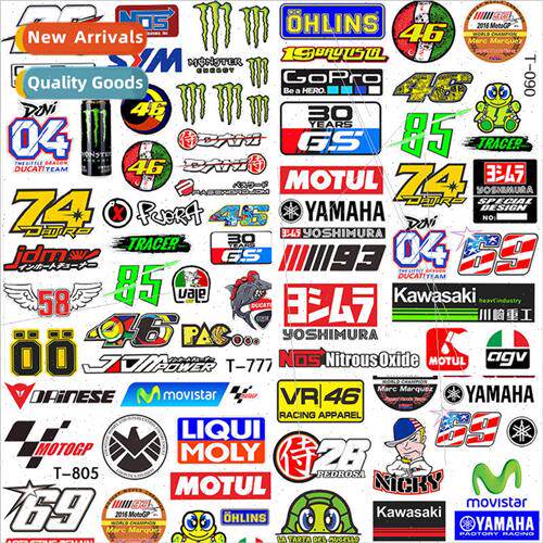 Electric motorcycle cool stickers helmet decals car Rossi cl