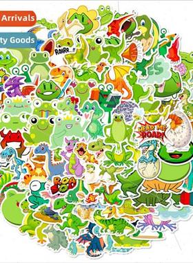 100 Small ze 4cm Frogs Dinosaurs Critters Mix and Match Stic