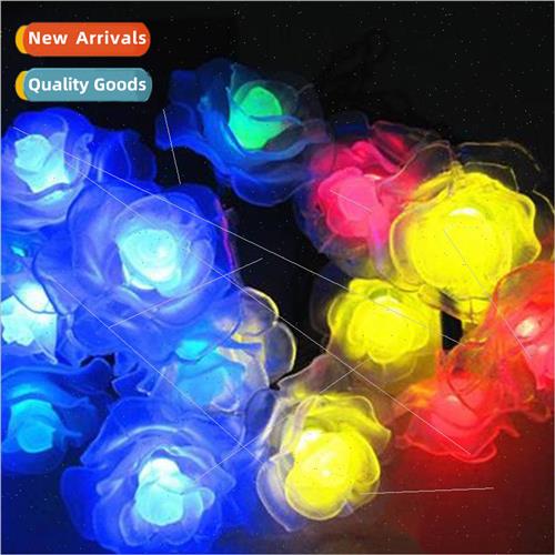 Solar Roses Christmas Day Colorful ghts Atmosphere Room Deco