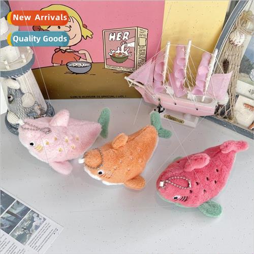 New cartoon creative shark melon bead chain pendant quirky d