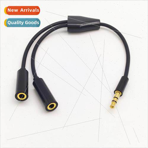 Audio Couple Cable Headphone 1 in 2 Audio Cable Three Sectio