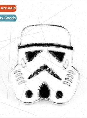 Star Wars White Trooper Brooch Cartoon Badge Pin Movie Perip