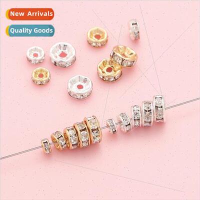 Electroplating 14K color preservation round diamond circle s