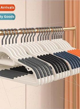 Plastic coat rack household -slip drying rack fish mouth dou
