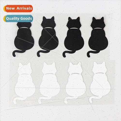 terary black cat car stickers personalized creative kitten b
