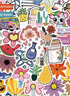 57 cartoon retro  graffiti stickers can be decorated luggage