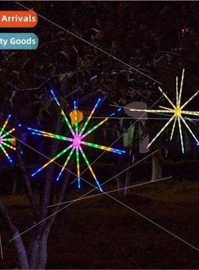 LED Solar Exploding Star Copper Wire ght String Runner Runni