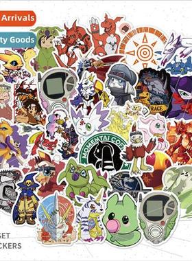 100 pcs of digital baby Japanese anime graffiti stickers sui