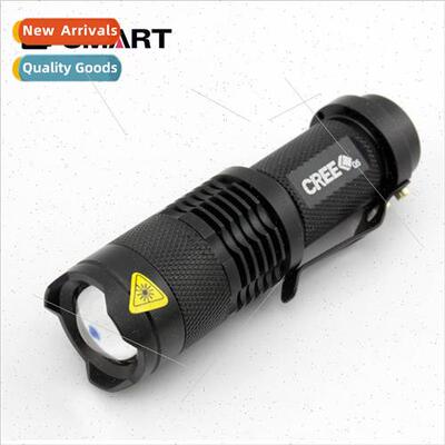 Imported Q5 mini dimmable flashlight retractable focusing fl