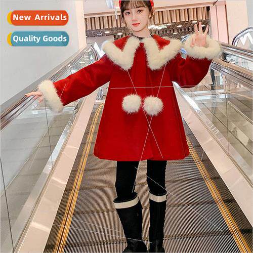 Girls jackets fall and winter 2023 new 适用eign- childrens c
