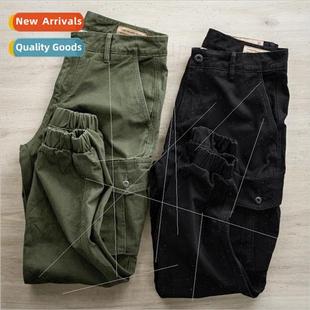 loose mens closure drawstring hea Work fall pants