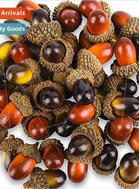 Simulation diy 适用est small acorn Halloween Christmas holid