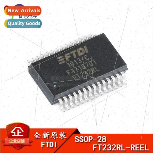 al Genuine SMT FT232RL-REEL Chip Bridge USB to UART SSOP-28
