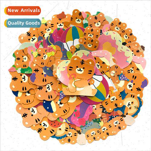 Cute cute kitten pinto 40 stickers waterproof luggage sticke