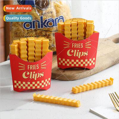 mulation french fries sealing clip refrigerator sticker magn