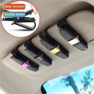 Car glasses clip multifunctional car with sunglasses holder