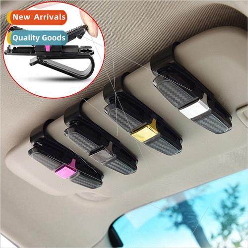 Car glasses clip multifunctional car with sunglasses holder