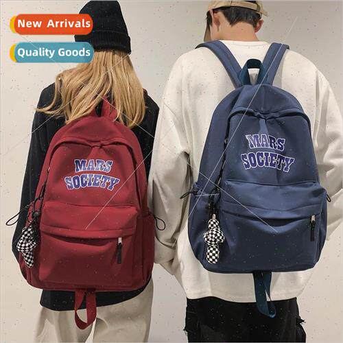 2023 Harajuku wind male cool Japanese letters shoulder bag K