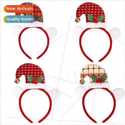 New Christmas hat hair bands adult children Christmas party