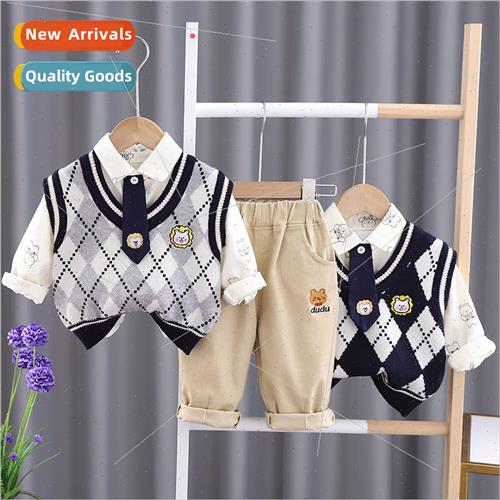 2023 Boys Korean  of the college tie three-piece set of 1 we