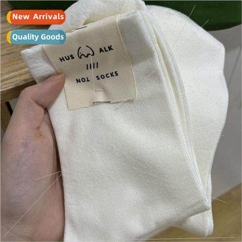 White socks female black mid-calf socks ins hundred with spr