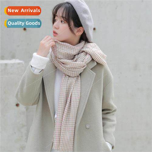 Thousand birds check scarf fashion British plaid children wi