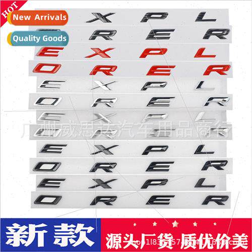 适用 2020-2021 New 适用d Explorer Hood Decal Header Decal EX