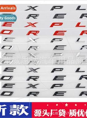 适用 2020-2021 New 适用d Explorer Hood Decal Header Decal EX