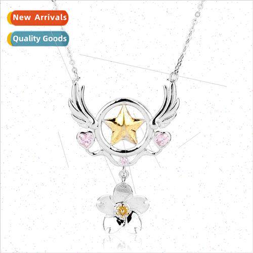 Anime  Hyakumanga Sakura magic card magic scepter pendant je