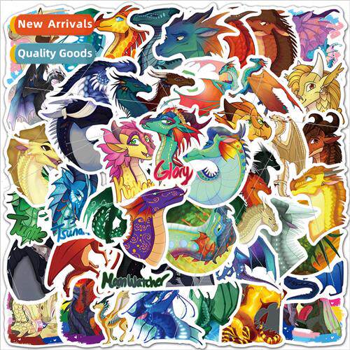 60 Firewing Flying Dragon cartoon anime stickers waterproof