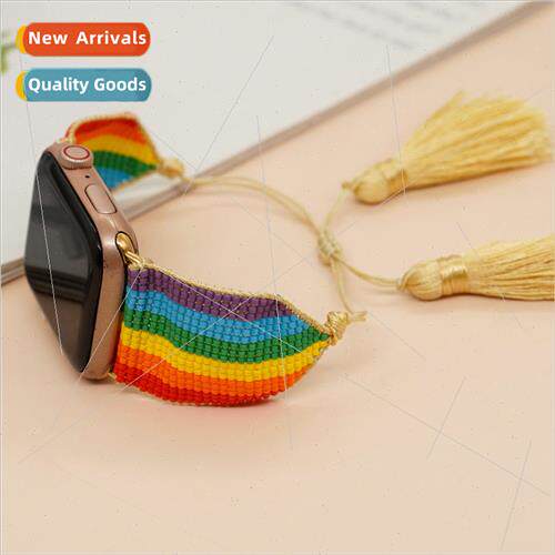Hot  bohemian  6 colors rainbow rice beads 适用 Apple Applew