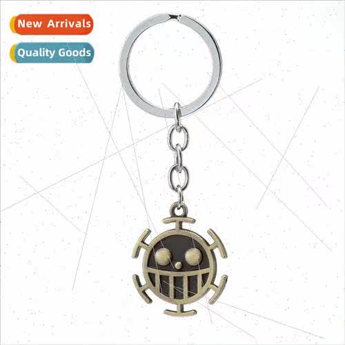 Japanese anime King of Thieves Trafalgaro logo keychain cart