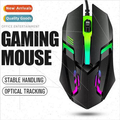 USB Wired Illuminated Gaming Office Mouse MOUSE Unisex Cowhi