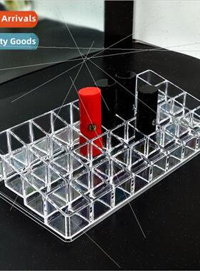 Nano Multi-compartment pstick Shelf Display Rack Makeup Orga