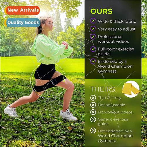 Resistance band hip band Adjustable yoga thickening beauty h