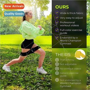 Resistance band hip band Adjustable yoga thickening beauty h