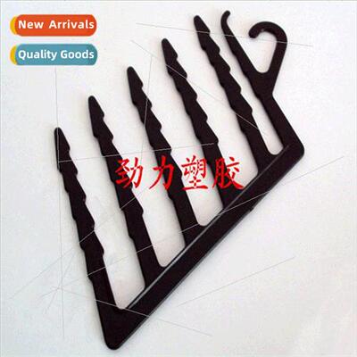 Three-dimensional PP plastic hooks Multi pairs of five-适用k