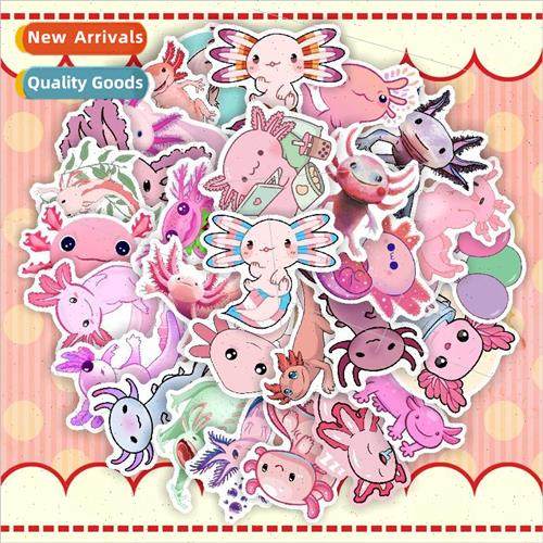 50 new pink hexagonal dragon salamander baby small fresh wat