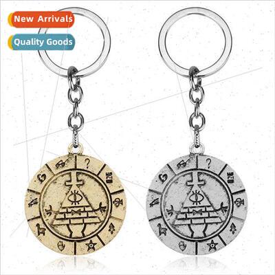 Wacky Town Gravity Falls Bill Bill Time Gemstone Necklace My