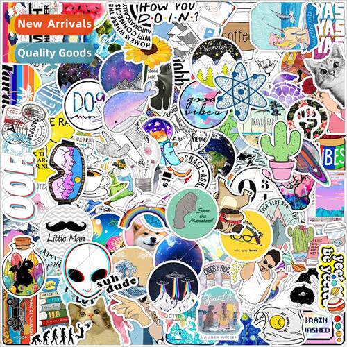 103 small fresh graffiti stickers suitcase skateboard refrig