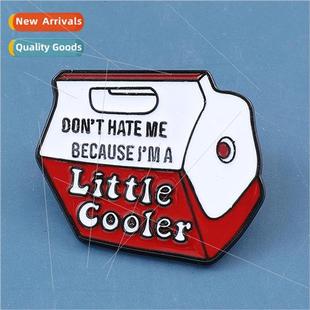 Brooch Metal Carton Badge 金属徽章牛奶盒子胸针 Milk