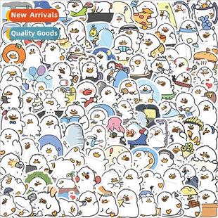 Zhang cute stickers decor graffiti small duck 100pcs Fafu