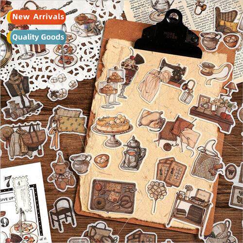 Vintage prologue series and paper sticker pack literary clas